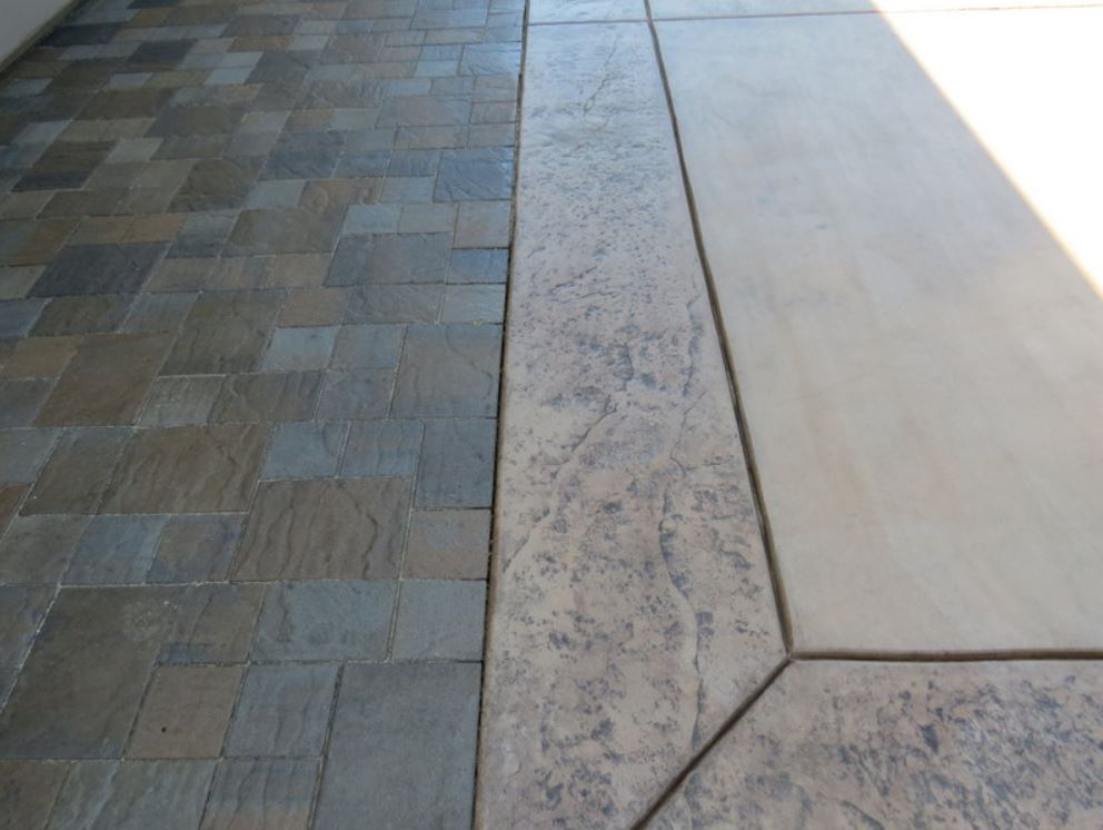 this image shows decorative concrete in San Diego, California