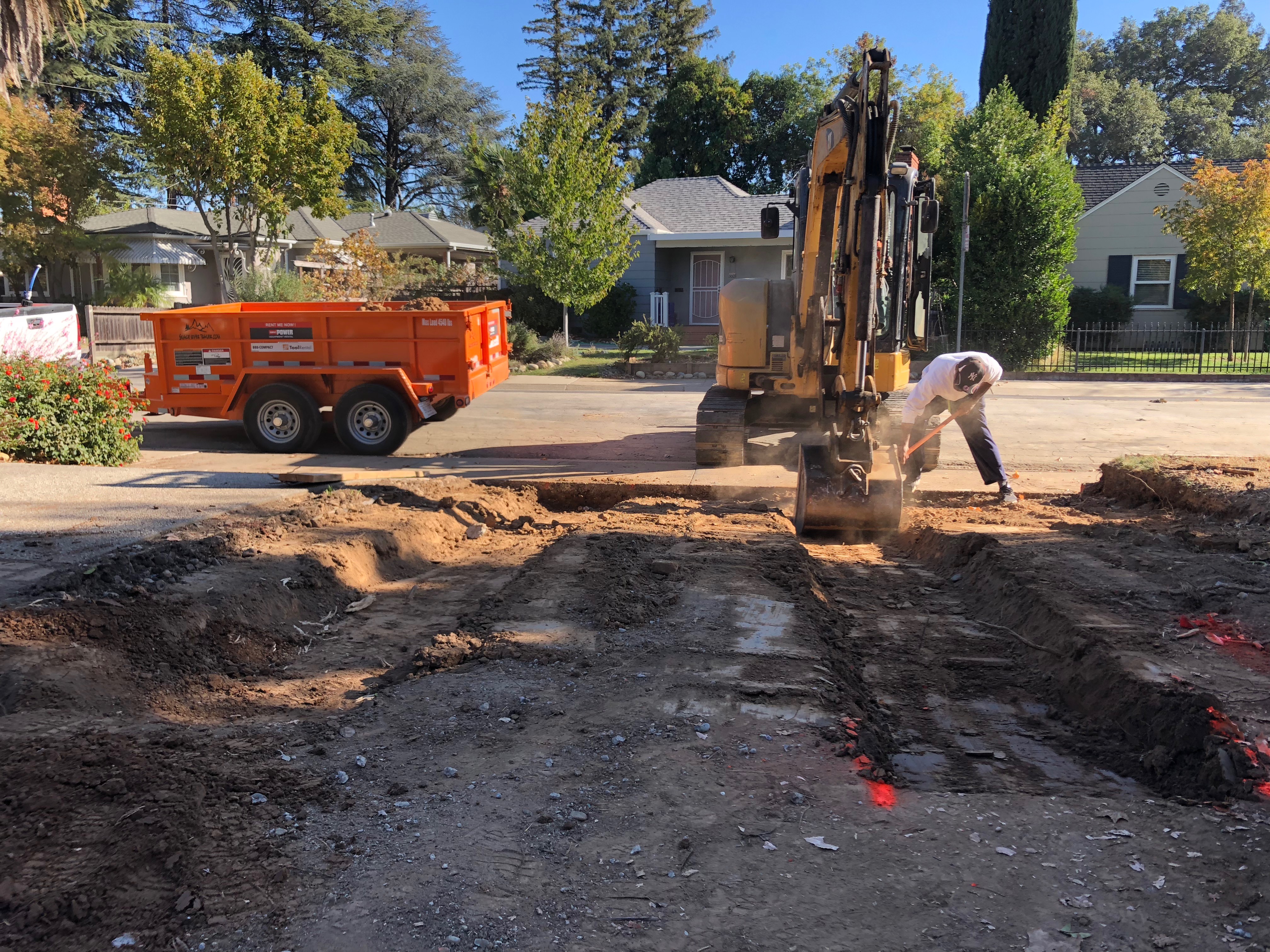 this image shows concrete services in Spring Valley, California
